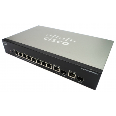 Коммутатор Cisco SG200-10FP-EU